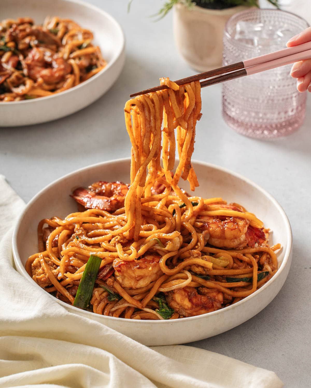 Mie Goreng με Νούντλς Αυγού