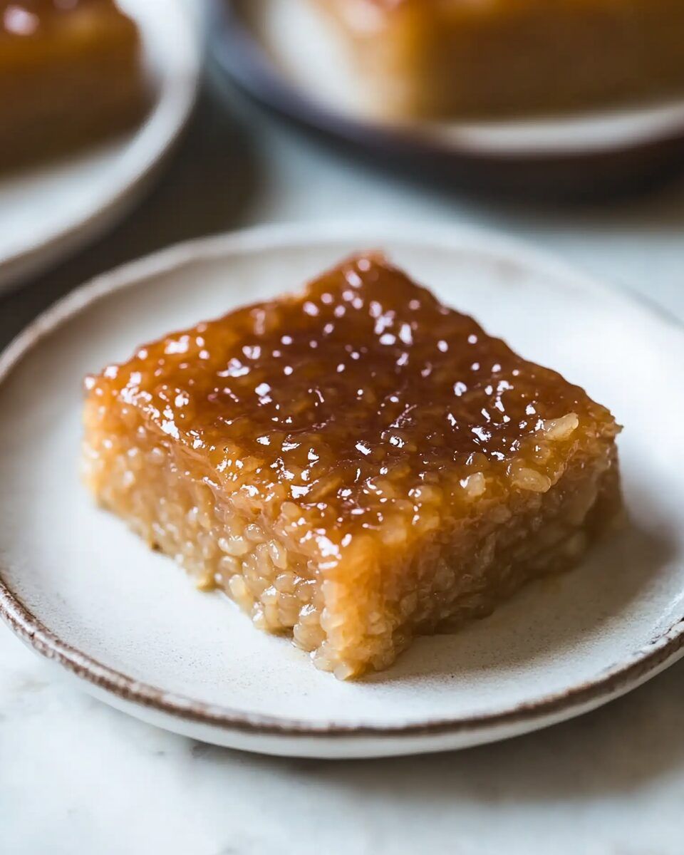 Biko Sticky Rice με Γάλα Καρύδας